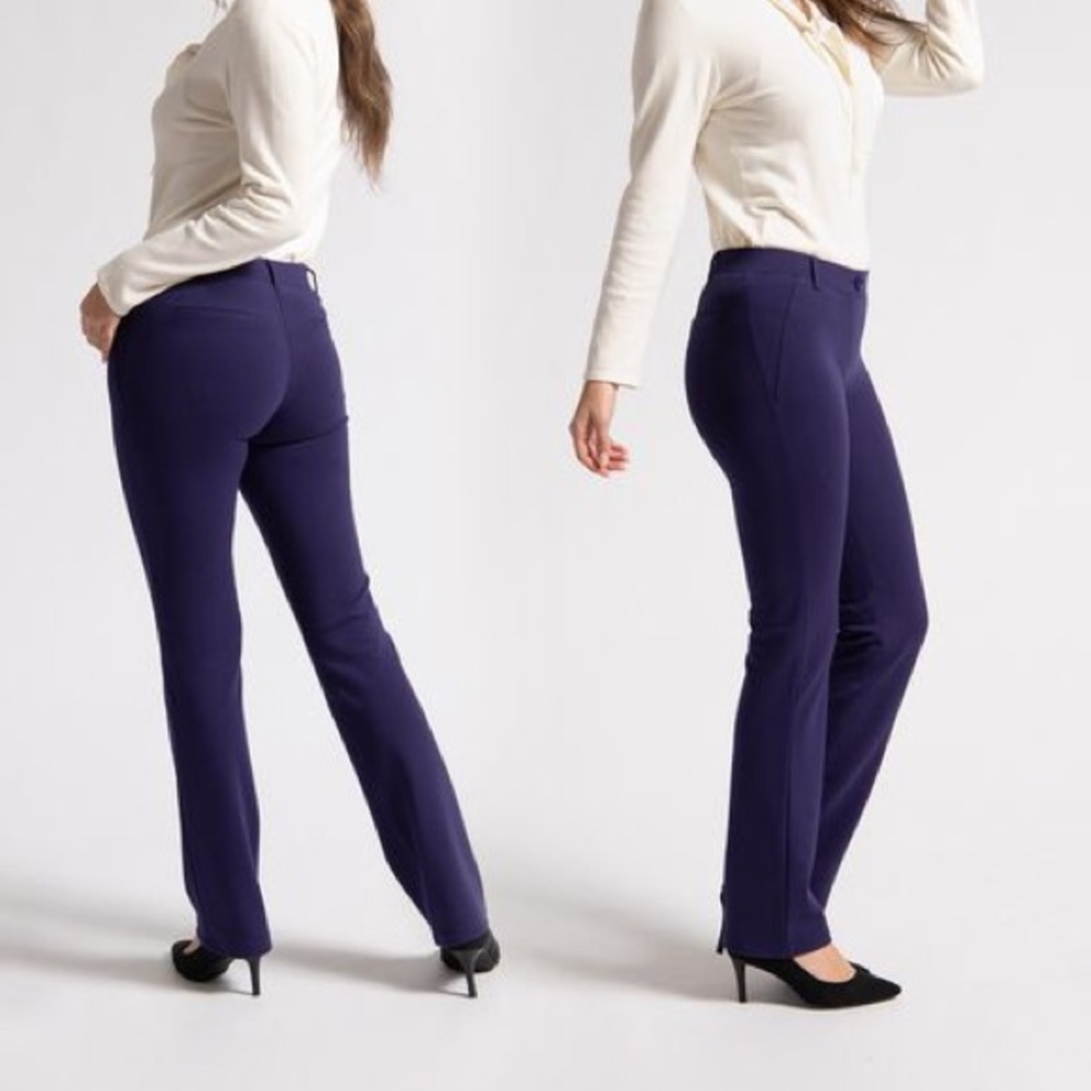 Betabrand straight leg dress pant yoga pants
